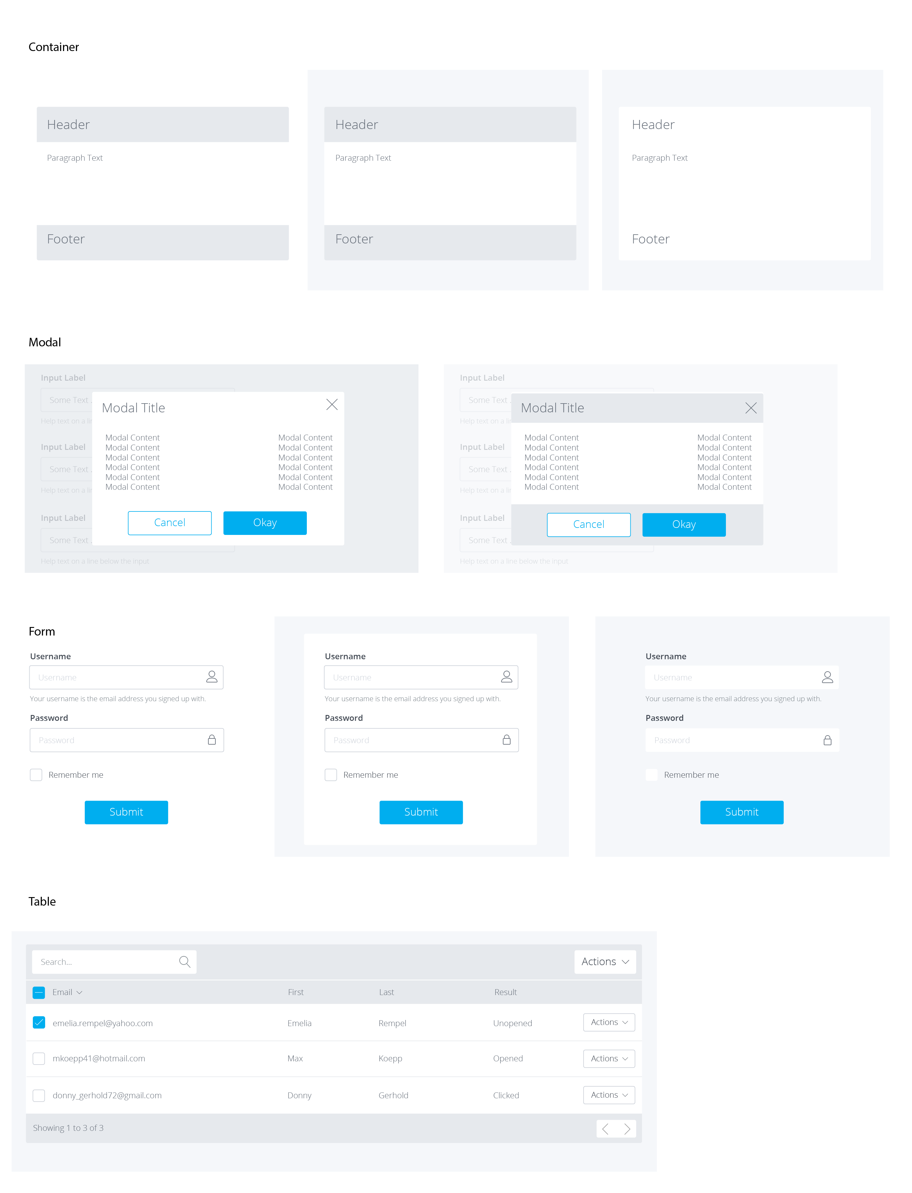 Design system organisms