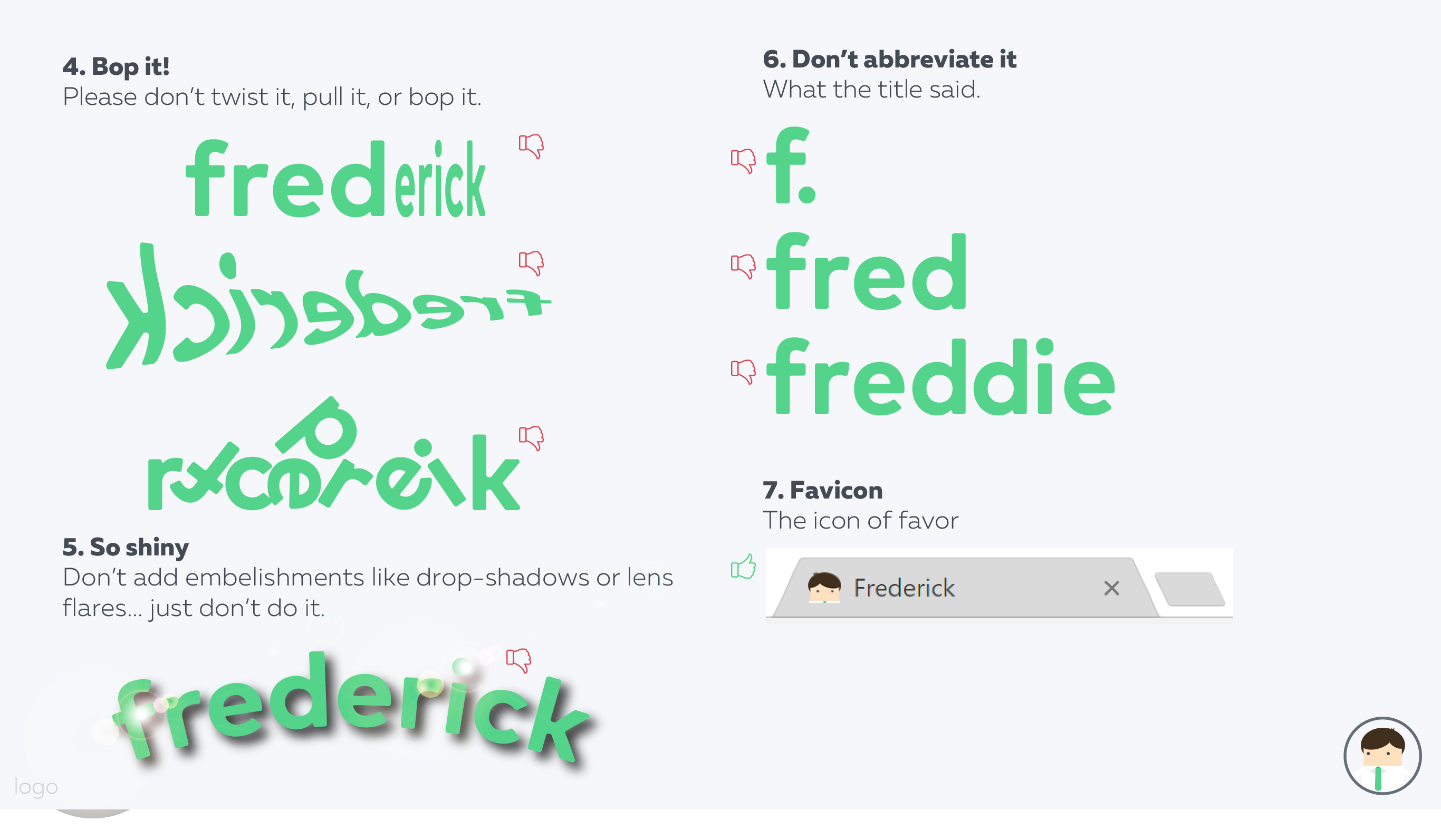 Frederick brand guidelines 14