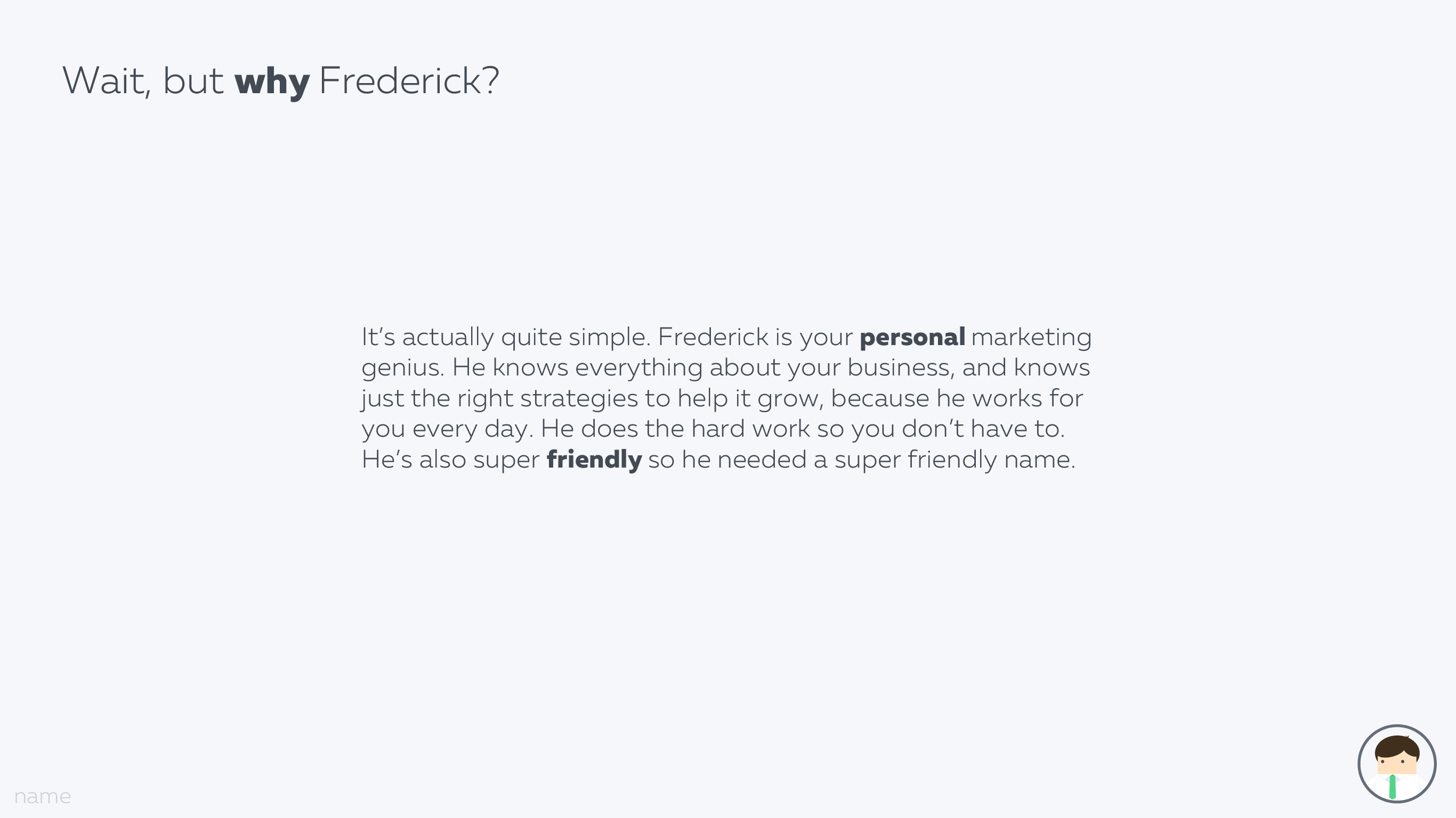 Frederick brand guidelines 3