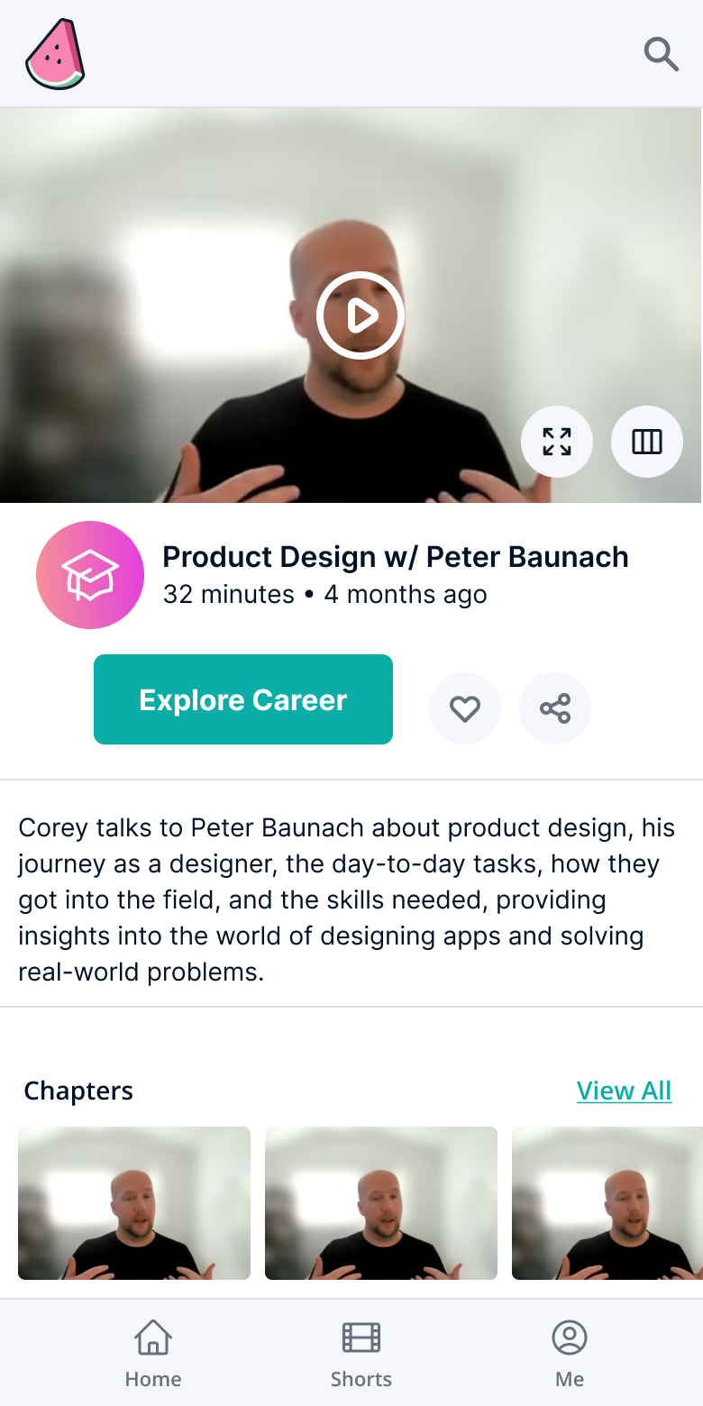 Careers mobile video